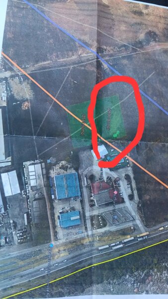 Domnesti, Centura zona industriala pentru hala.